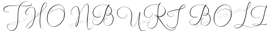 THONBURI BOLD字体转换
